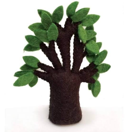 PAPOOSE - felt baobab tree
