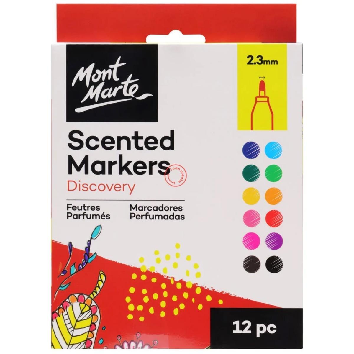 Mont Marte Marker Set - Scented Markers 12pc