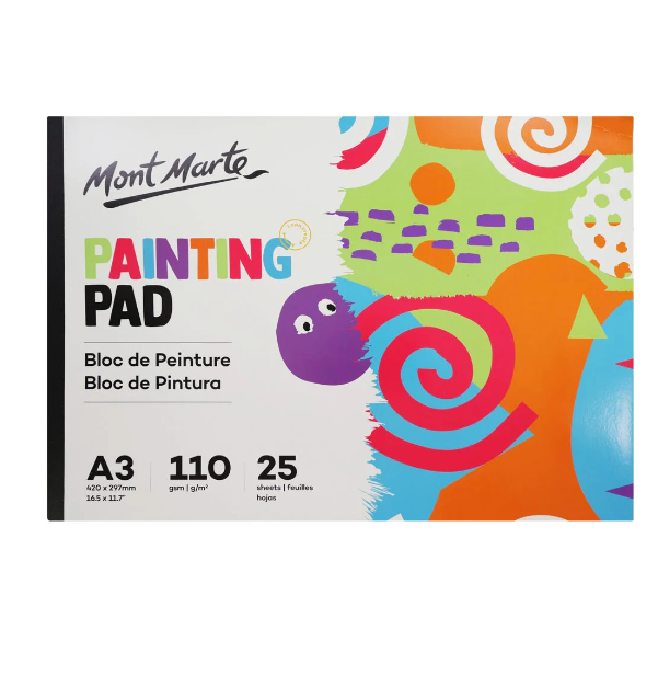 Painting Pad A3 110gsm 25 sheets