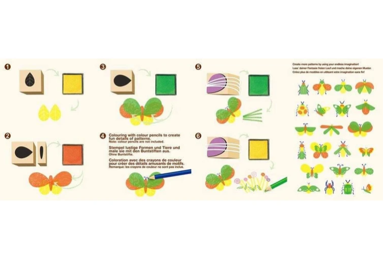 Avenir - Stamp & Match - Create Little Bugs