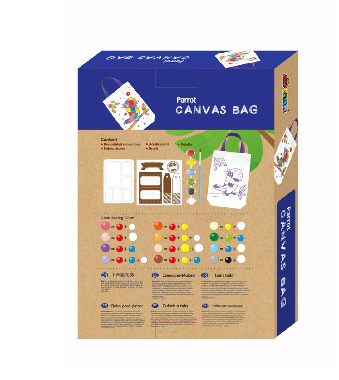 Avenir - Canvas Bag - Parrot
