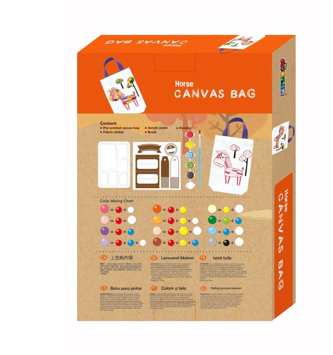 Avenir - Canvas Bag - Horse
