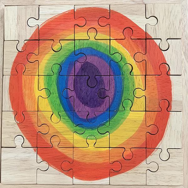 Papoose Bright Moon Puzzle 25pc