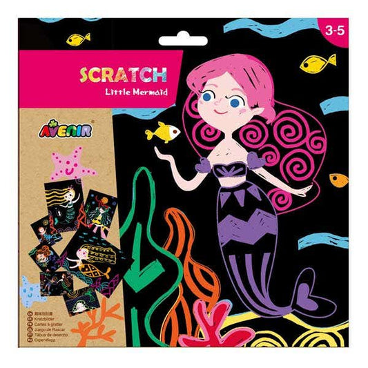 Avenir Little Mermaid Scratch Art
