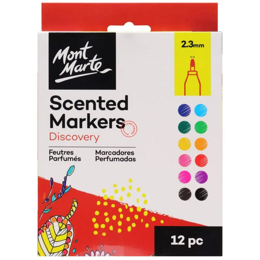 Mont Marte Marker Set - Scented Markers 12pc
