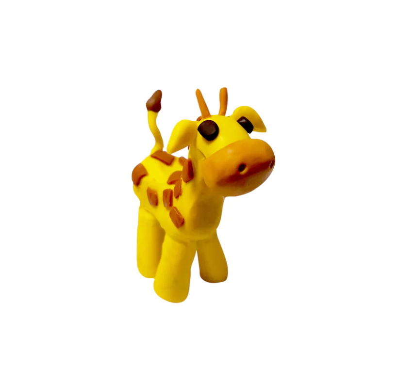 Lagoon Tabletop Plasticine Animal Modelling Kits [Animal: Giraffe]