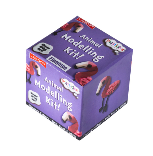 Lagoon Tabletop Plasticine Animal Modelling Kits [Animal: Flamingo]