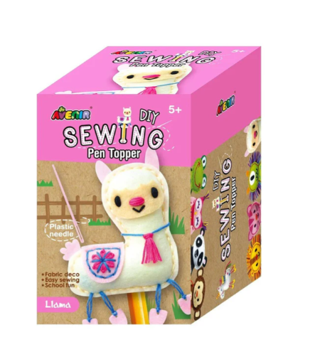 Avenir Sewing - Pen Topper - Llama