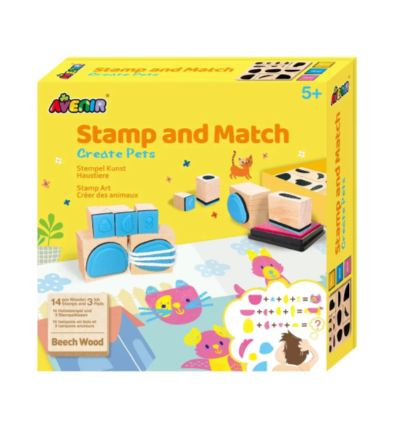 Avenir Stamp & Match - Create Pets
