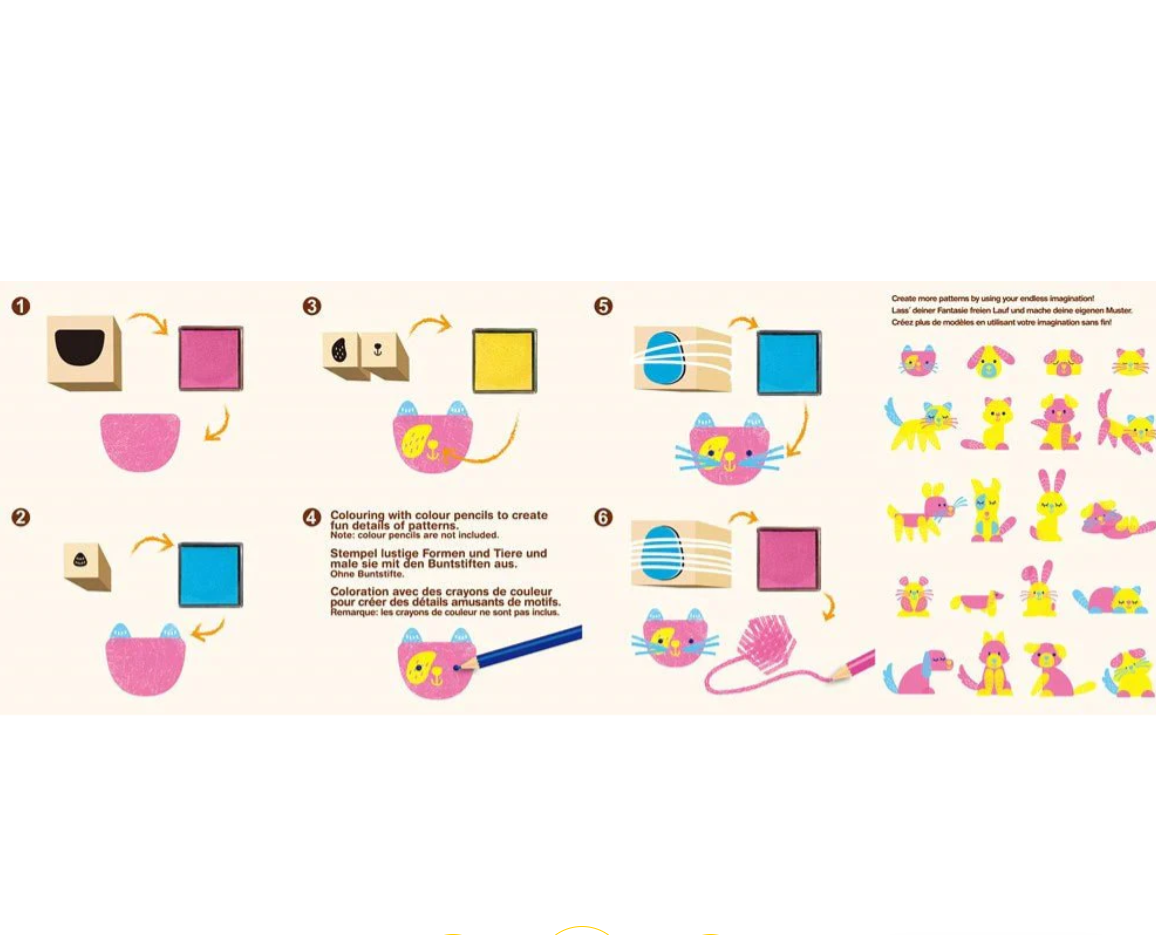 Avenir Stamp & Match - Create Pets