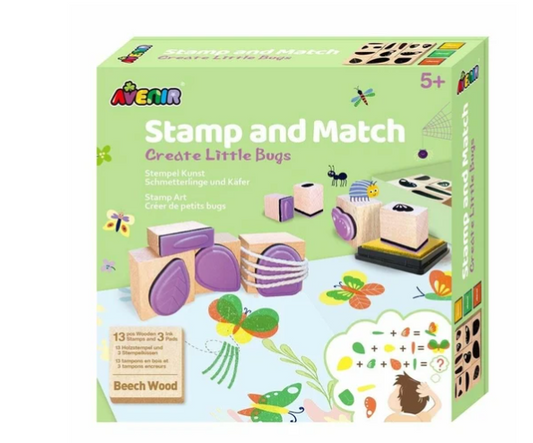 Avenir - Stamp & Match - Create Little Bugs