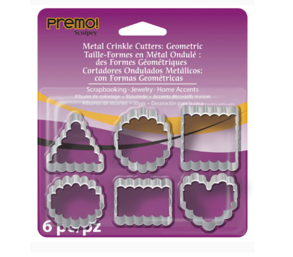 Premo! Cutters - Crinkle Cutters - 6pk