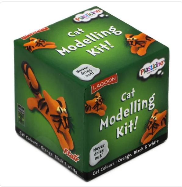 Lagoon Tabletop Plasticine Animal Modelling Kits [Animal: Cat]
