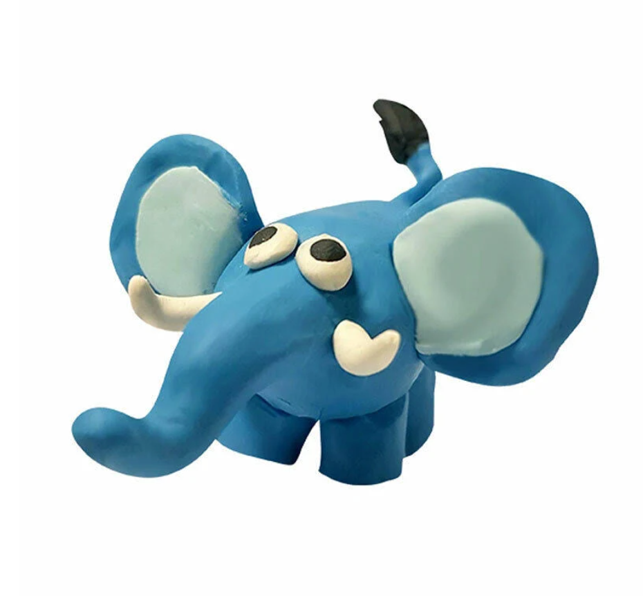 Lagoon Tabletop Plasticine Animal Modelling Kits [Animal: Elephant]
