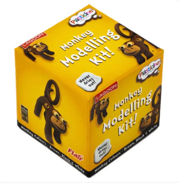 Lagoon Tabletop Plasticine Animal Modelling Kits [Animal: Monkey]