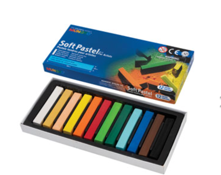 Mungyo Soft Pastel 12s Assorted