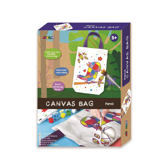 Avenir - Canvas Bag - Parrot