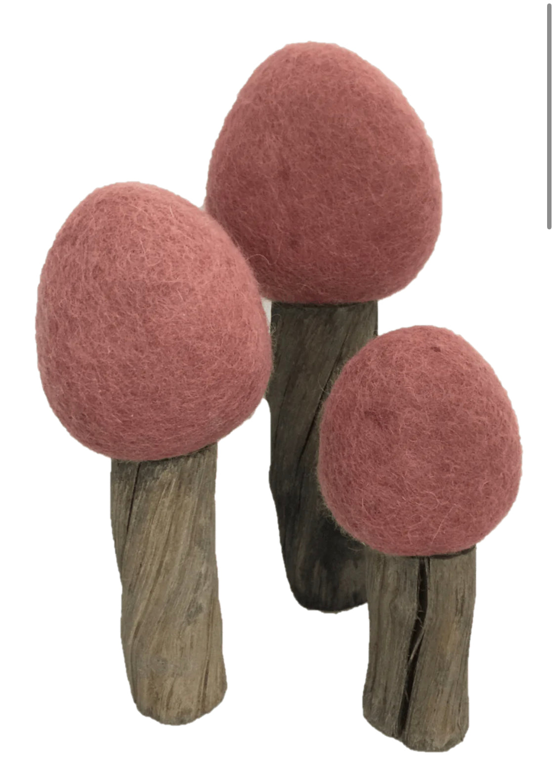 Papoose Earth Forest Trees Set of 3 Autumn